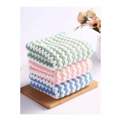 Ev ve mutfak havlusu su emici 3’lü ovma bulaşık bezi